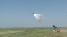 Pokhran: DRDO successfully conducts three flight-tests of the 4th generation, advanced miniaturised Very Short-Range Air Defence System (VSHORADS) at the Pokhran Field Firing Ranges in Pokhran, Rajasthan, on Friday, October 4, 2024. (Photo: IANS)