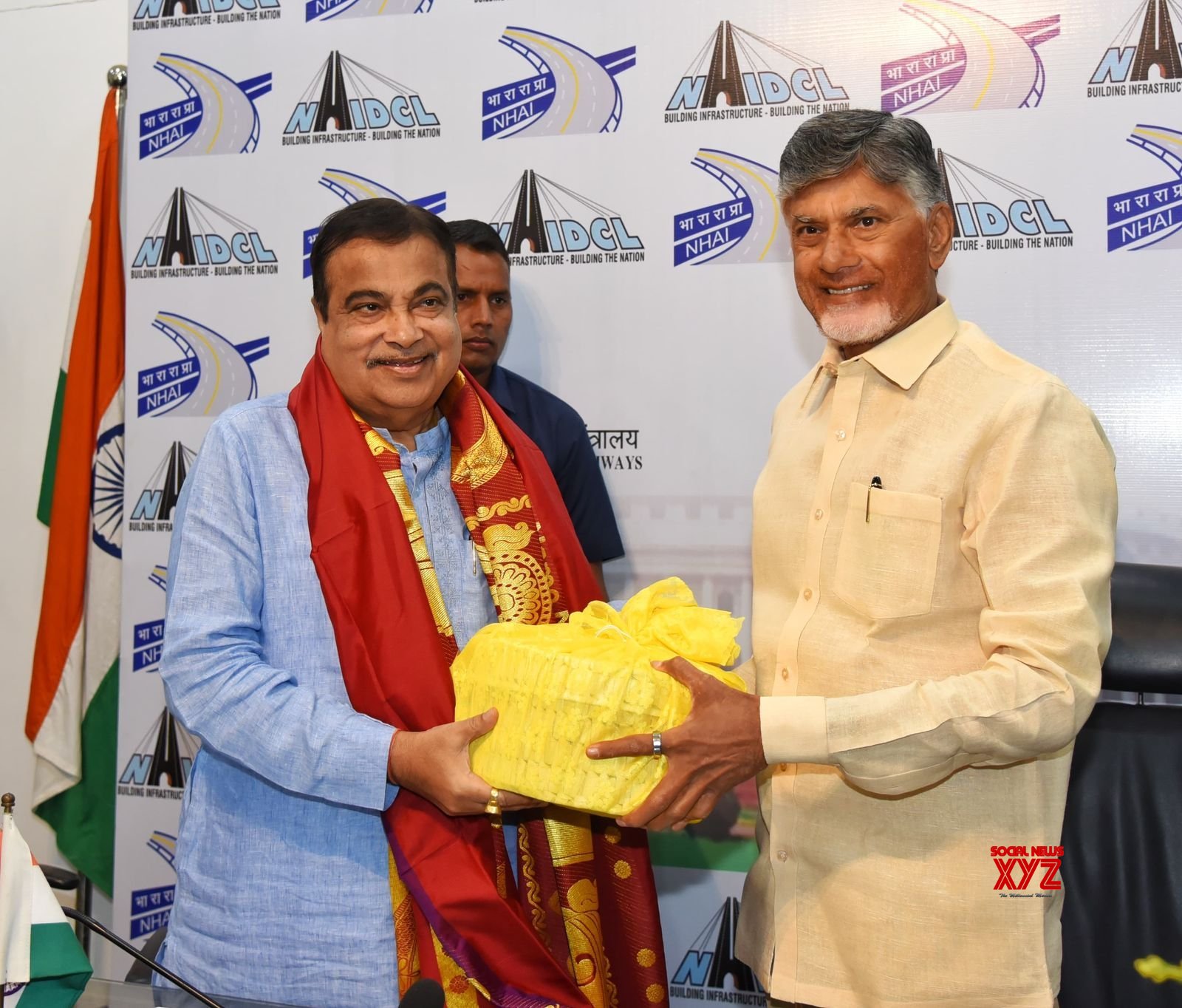 Nueva Delhi: Nitin Gadkari se encuentra con N. Chandrababu Naidu - #Galería