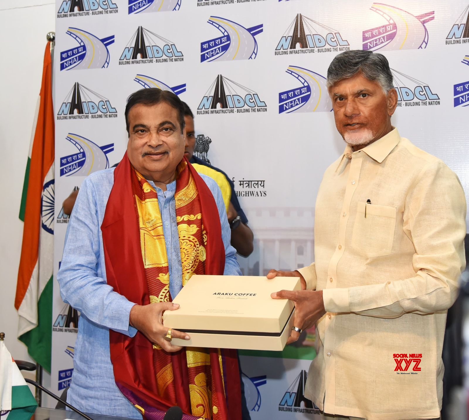 Nueva Delhi: Nitin Gadkari se encuentra con N. Chandrababu Naidu - #Galería