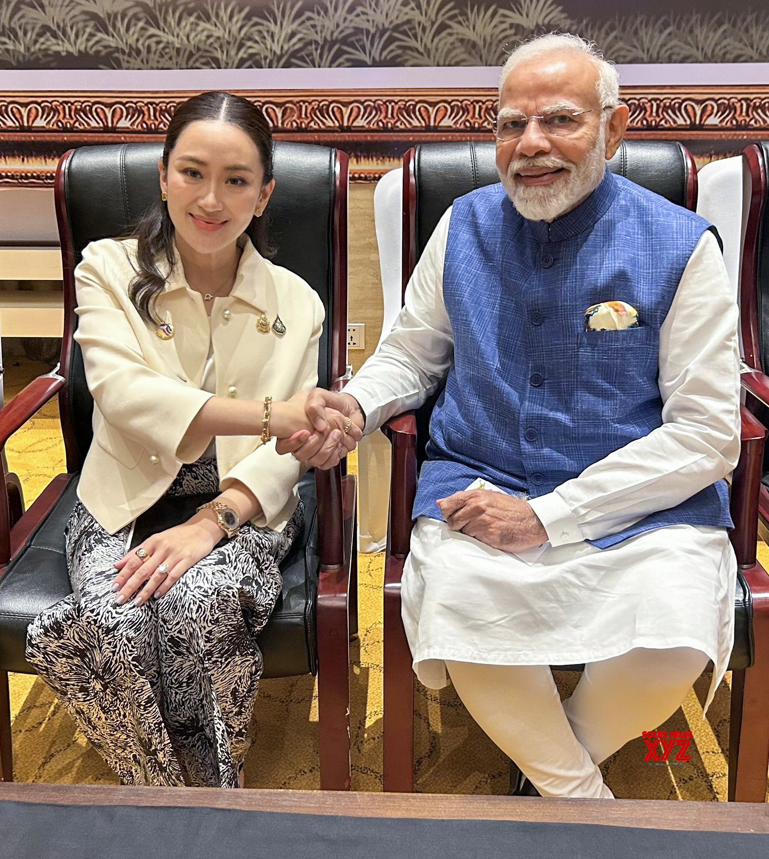 Vientiane: el primer ministro Narendra Modi se reúne con el primer ministro tailandés Paetongtarn Shinawatra #Galería