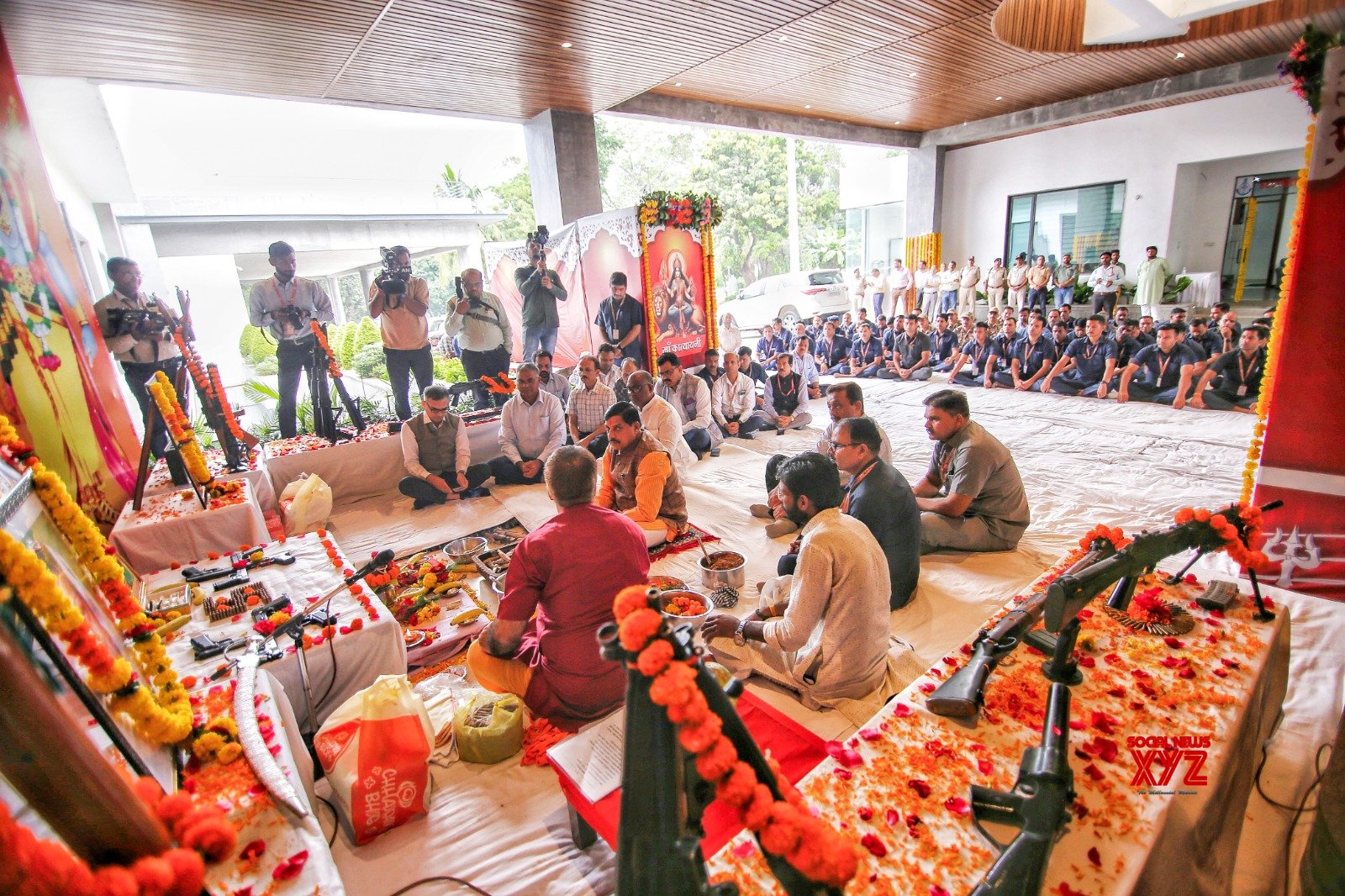 Bhopal: Mohan Yadav realiza Shastra Puja #Galería