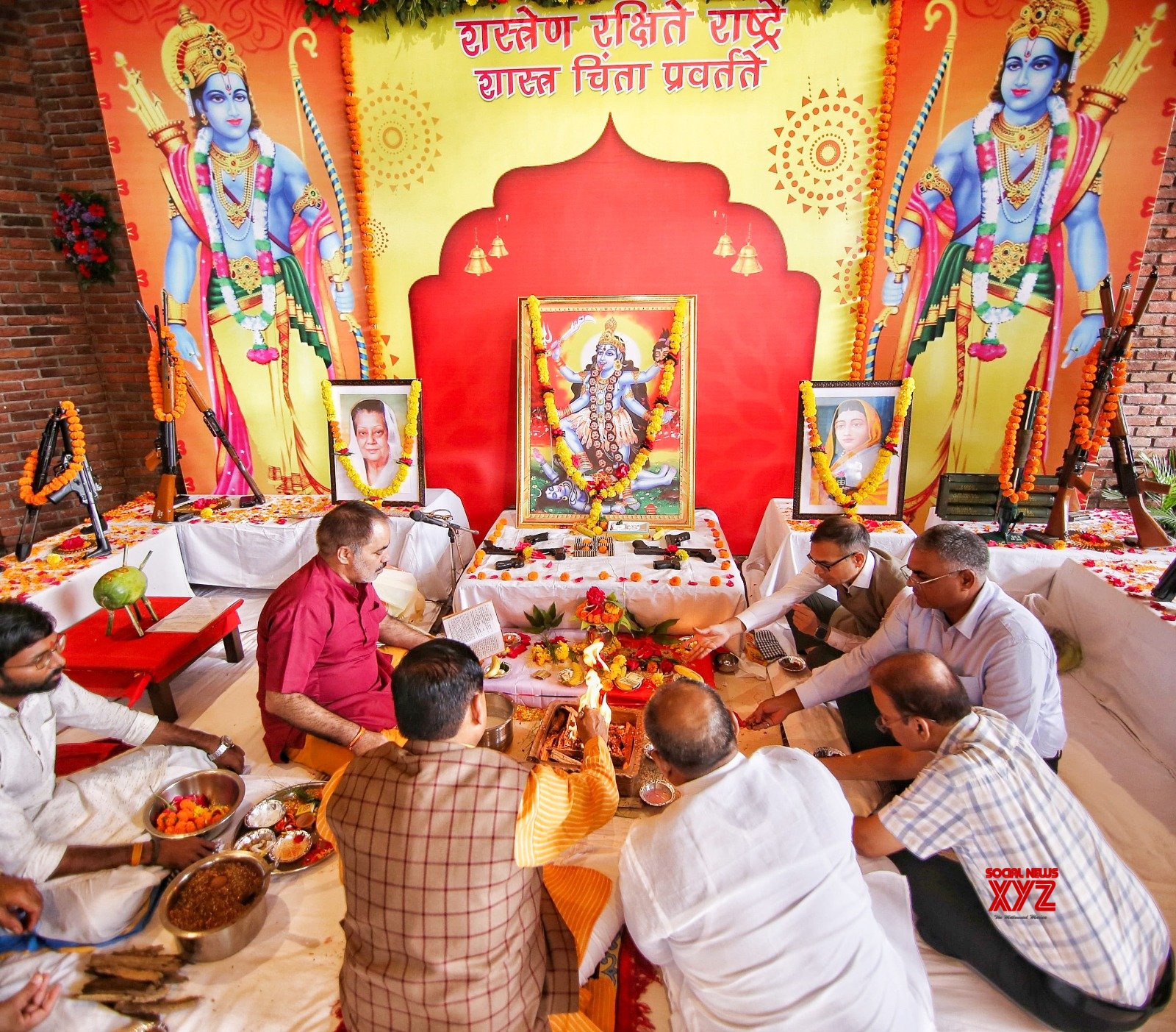 Bhopal: Mohan Yadav realiza Shastra Puja #Galería