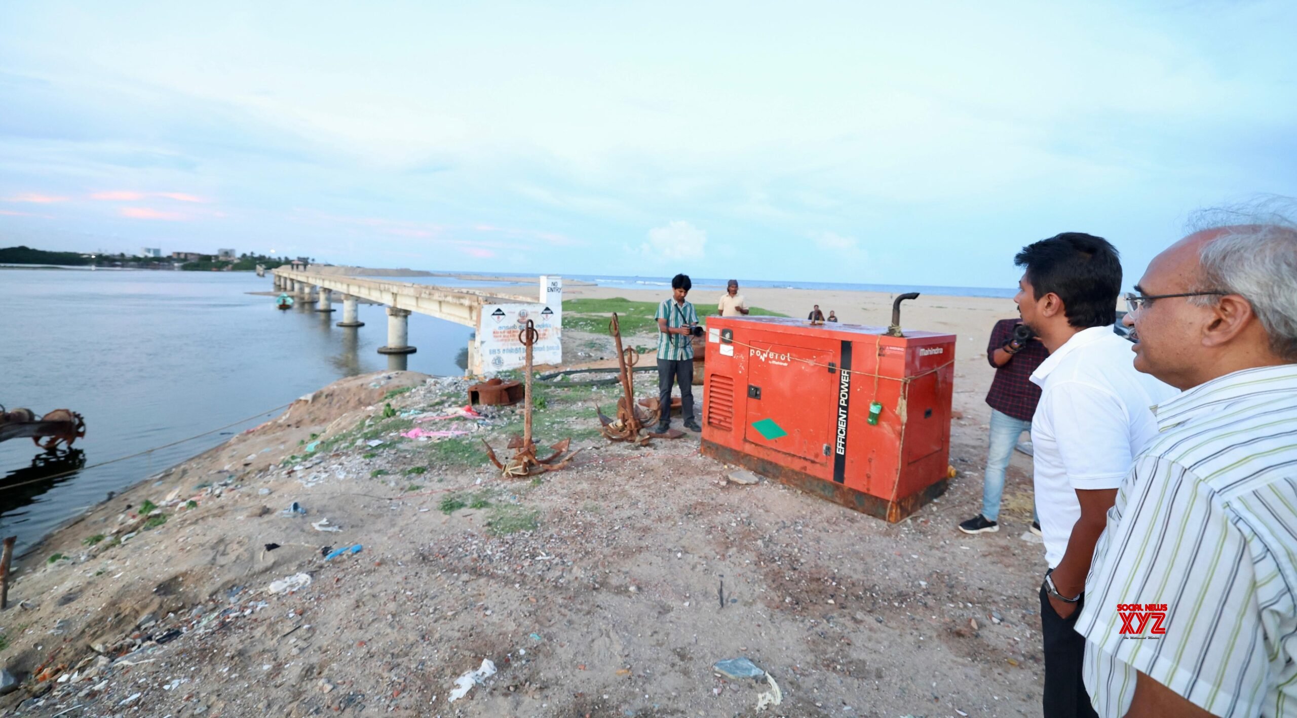 Chennai: El MCD de Tamil Nadu, Udhayanidhi Stalin, inspecciona un caso en la desembocadura del río Adyar #Galería