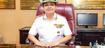 New Delhi: Surgeon Vice Admiral Kavita Sahai, SM, VSM assumes charge as Director General Medical Services (Navy) in New Delhi on Monday, October 14, 2024. (Photo: IANS)