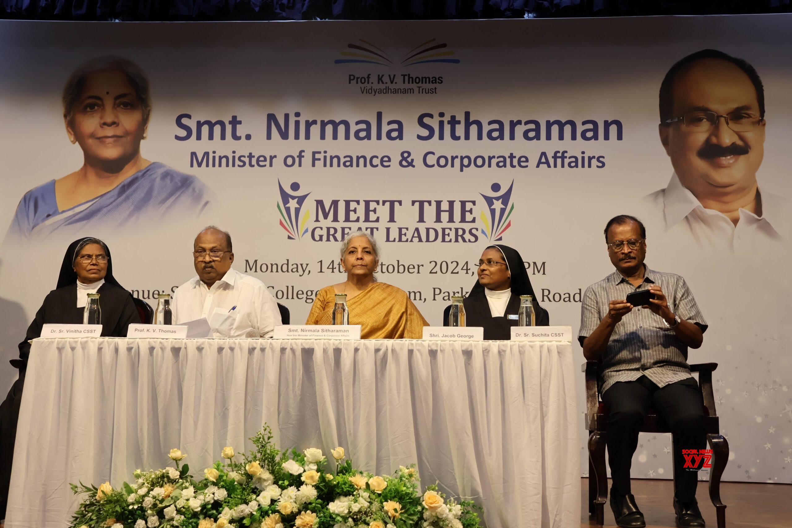 Ernakulam: Nirmala Sitharaman 