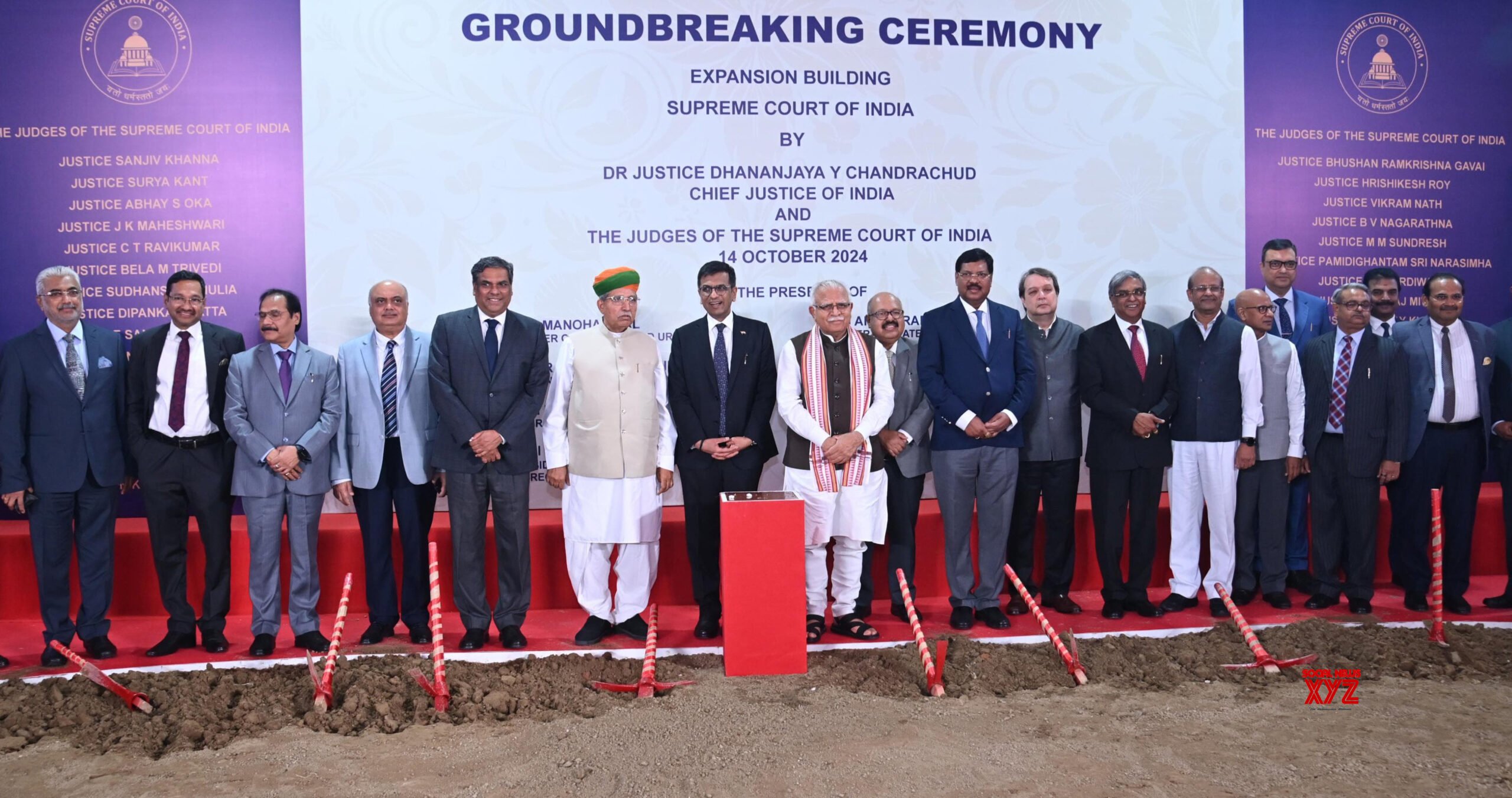 Nueva Delhi: Ceremonia de inauguración del nuevo complejo de la Corte Suprema #Galería