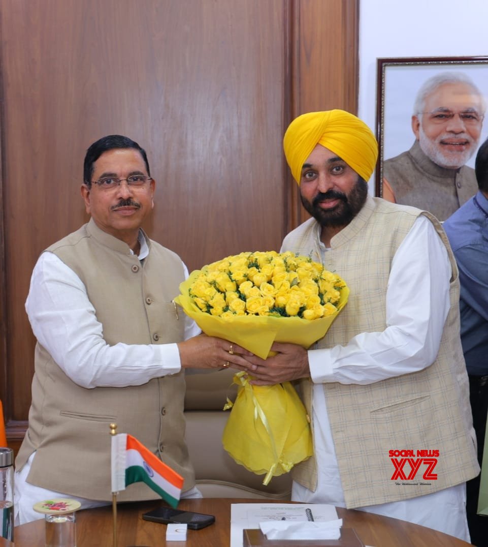 Nueva Delhi: Bhagwant Mann se encuentra con Pralhad Joshi – #Gallery