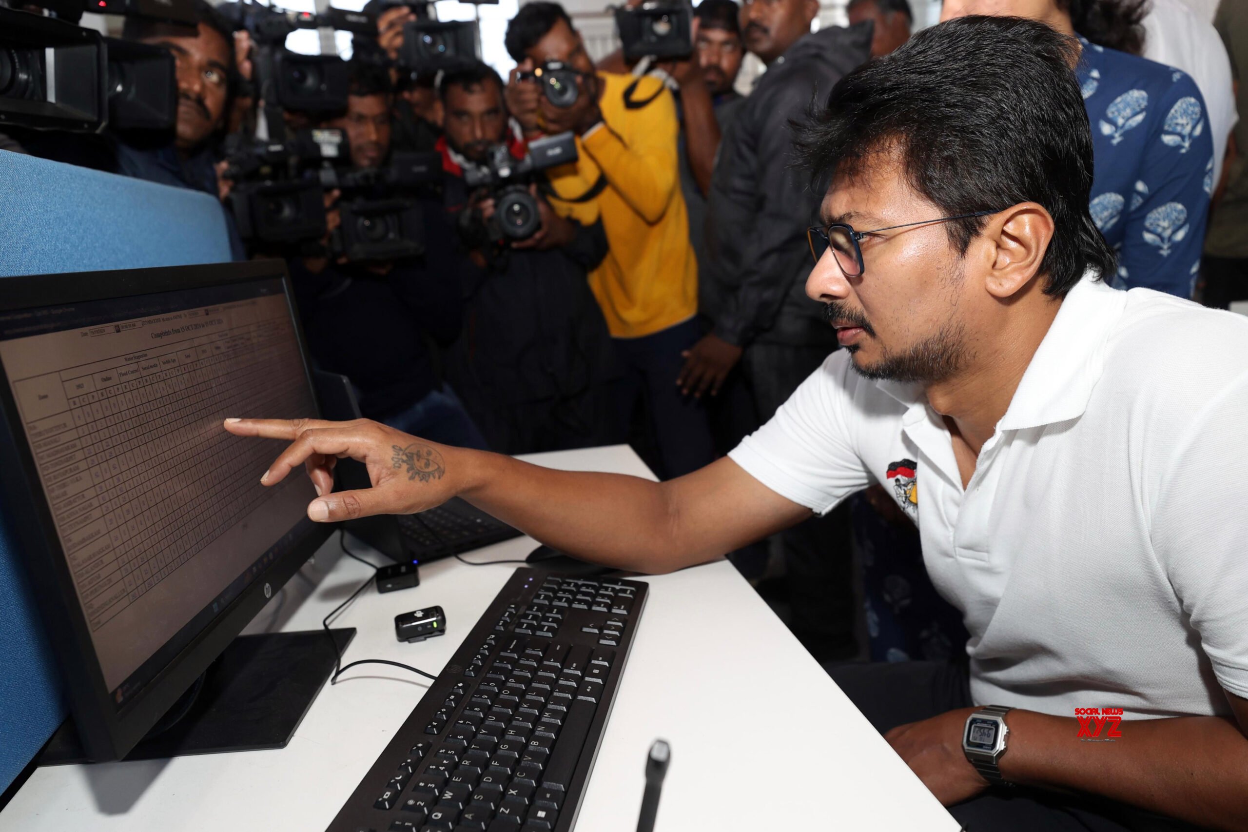 Chennai: El viceministro principal de Tamil Nadu, Udhayanidhi Stalin, inspecciona la #Galería