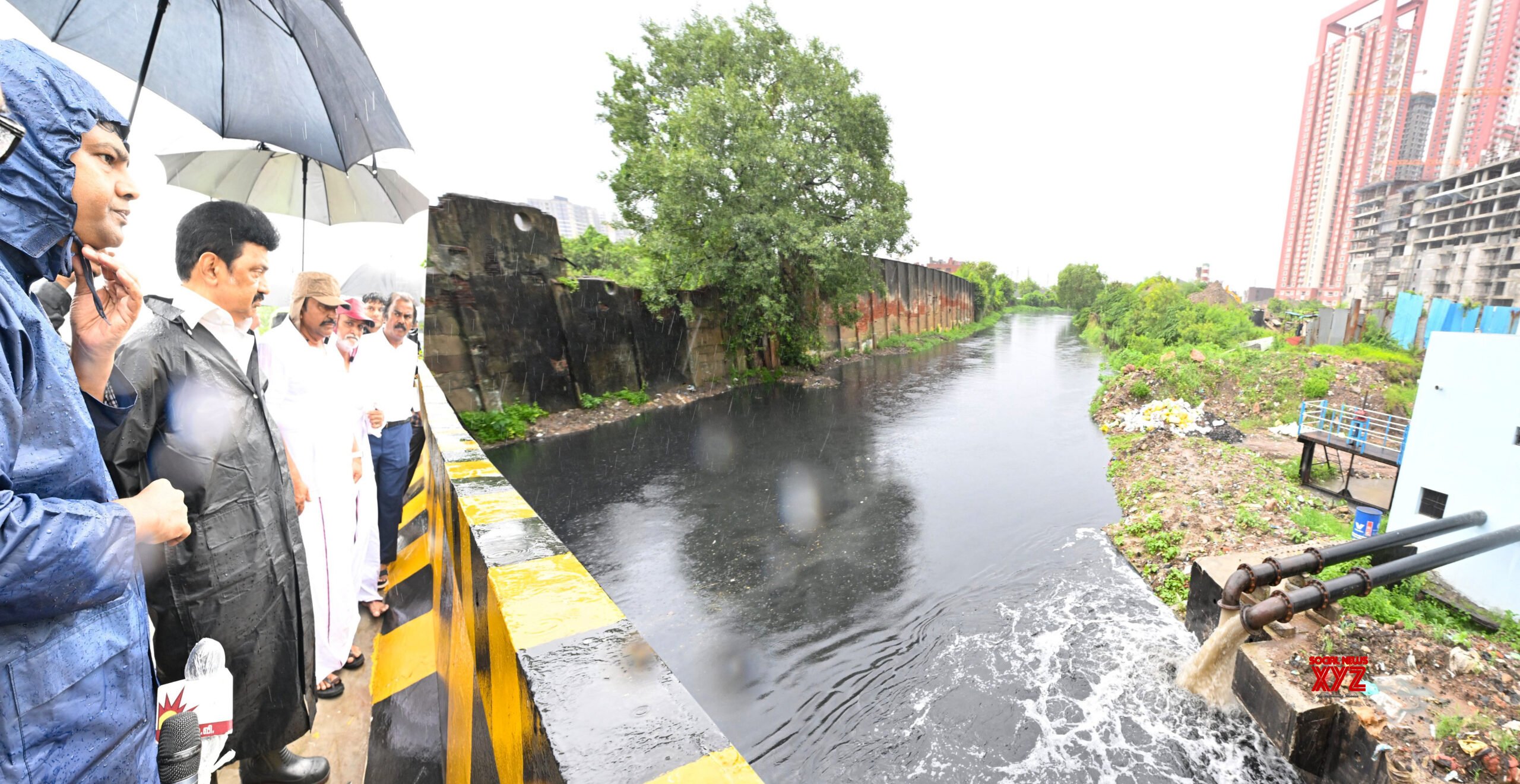 Chennai: Tamil Nadu CM MK Stalin inspecciona el estancamiento del agua de lluvia #Galería