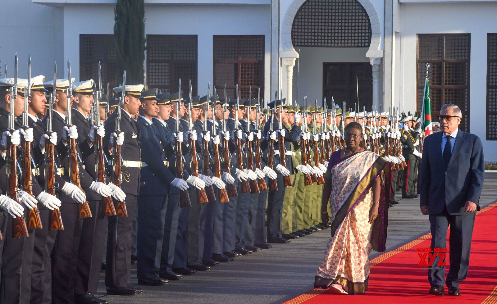 Argelia: el presidente Murmu partió hacia Mauritania después de visitar #Galería Argelia