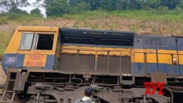 Dima Hasao : Derailed coaches of the Agartala-Mumbai Lokmanya Tilak Express train are seen after the accident, in Dima Hasao district of Assam on Thursday, October 17, 2024. (Photo: IANS)