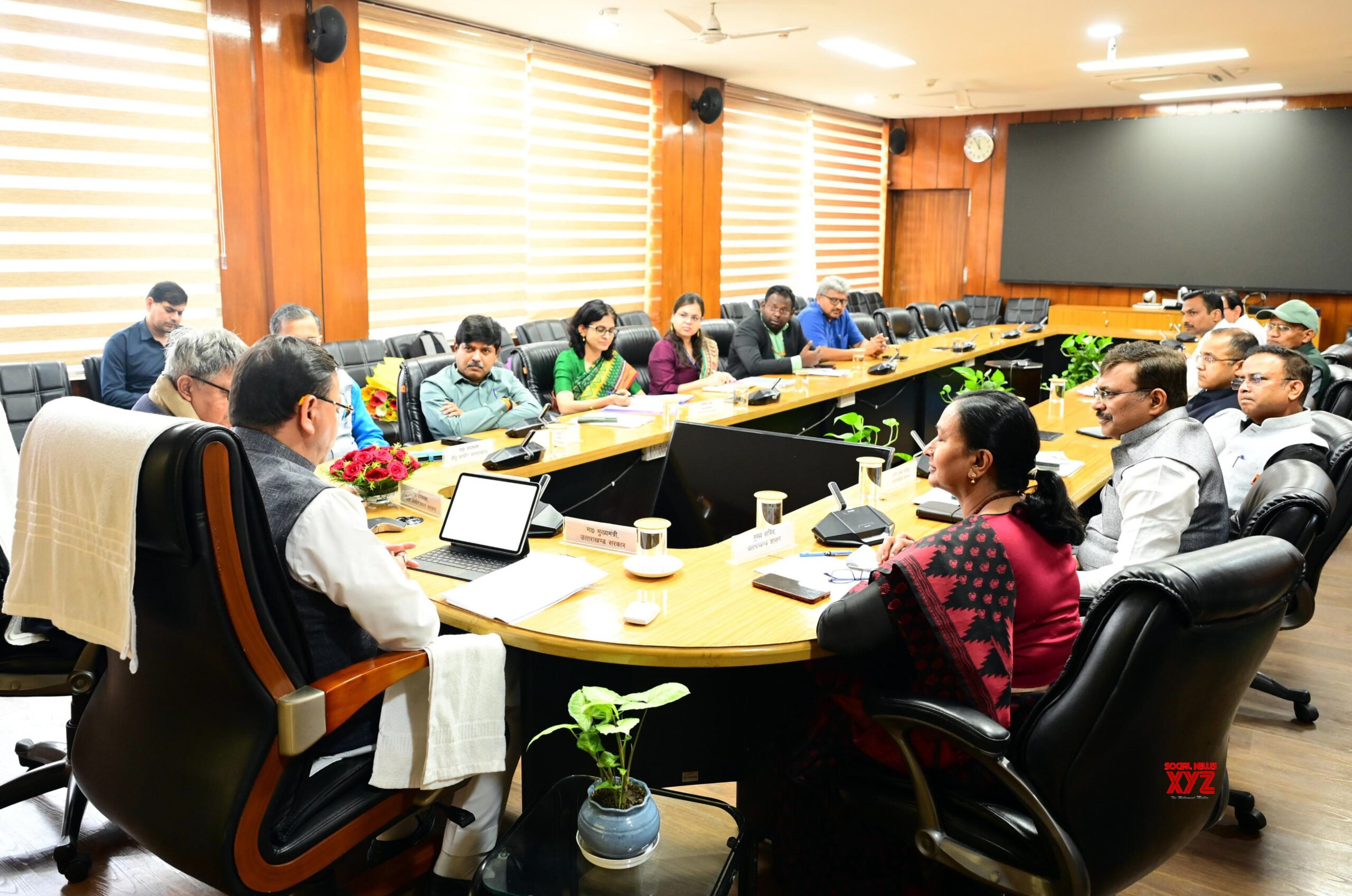 Dehradun: CM Pushkar Singh Dhami en la reunión de NITI Aayog #Galería