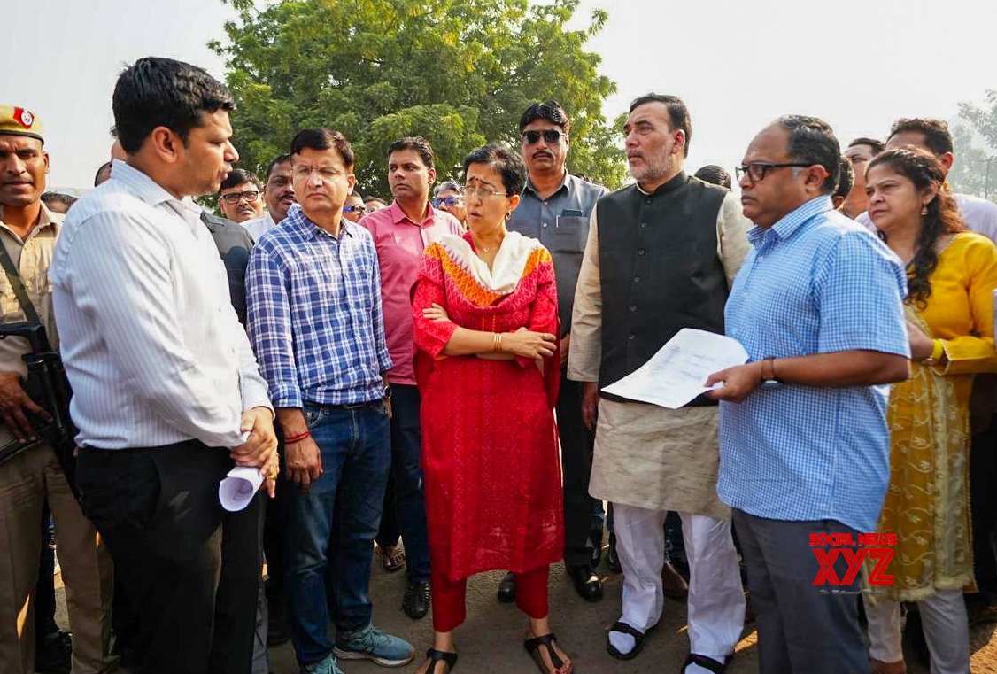 Nueva Delhi: el Ministro Principal de Delhi, Atishi, visita a Anand Vihar - #Gallery