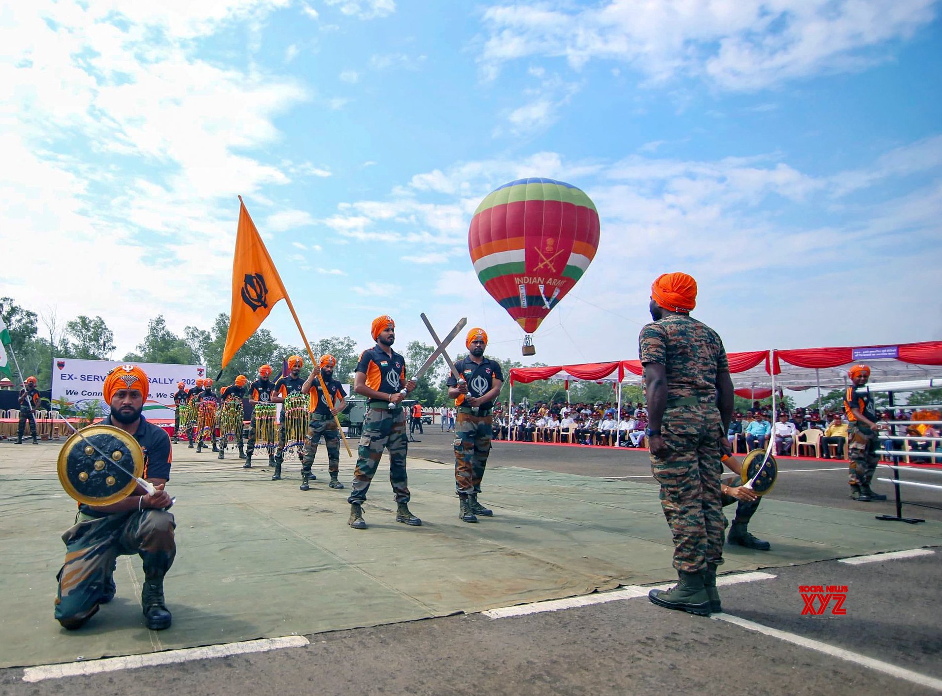 Bhopal: presente el ministro principal de Madhya Pradesh, Mohan Yadav "Manifestación de ex militares."  #Galería