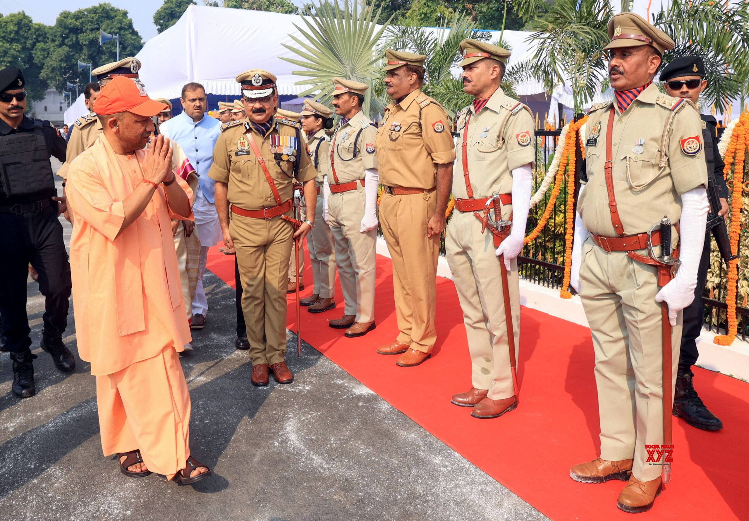 Lucknow: Ministro Principal de Uttar Pradesh, Yogi Adityanath #Galería