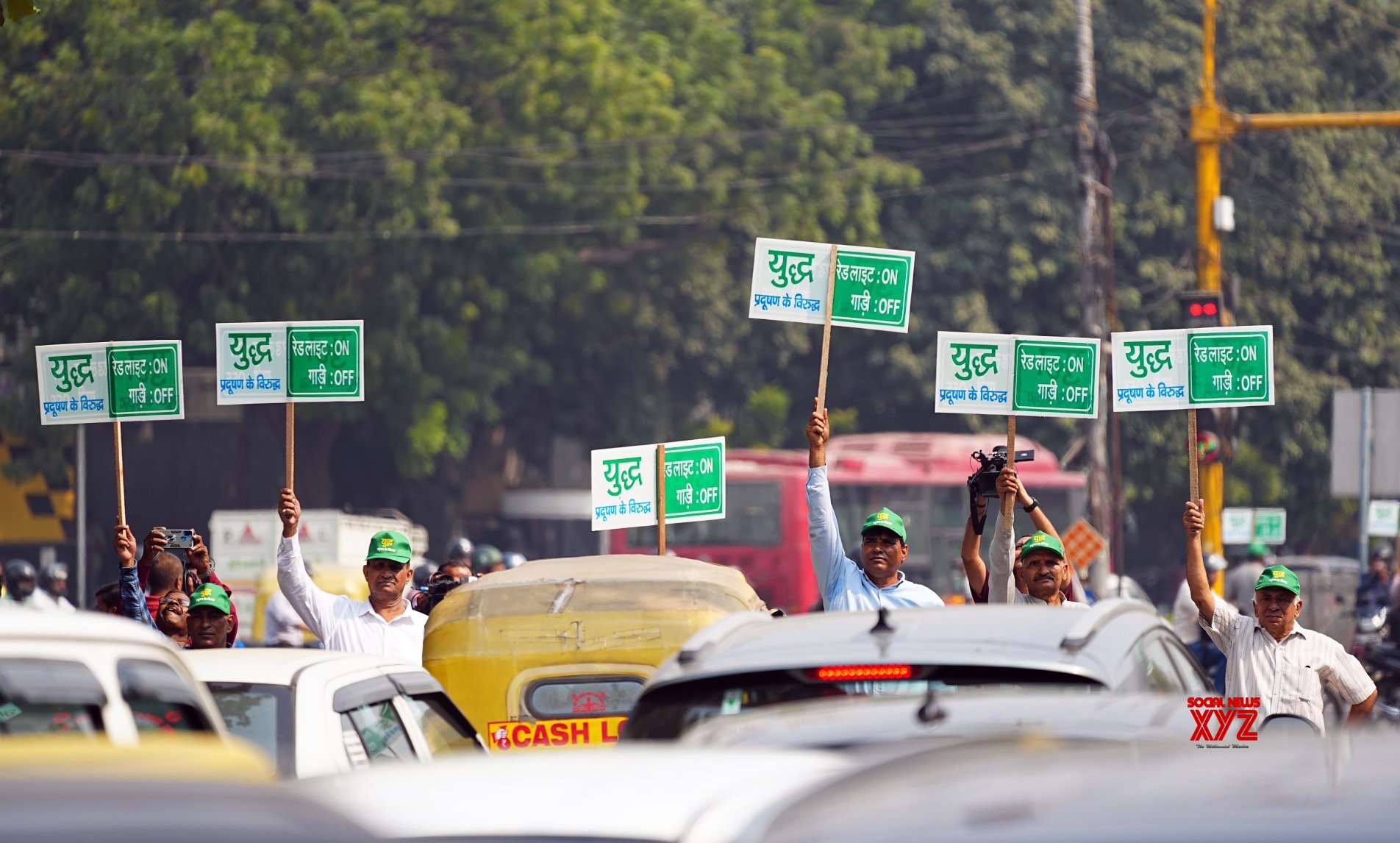 Nueva Delhi: Lanzamiento de la campaña Luz roja encendida - Gaadi Off #Galería