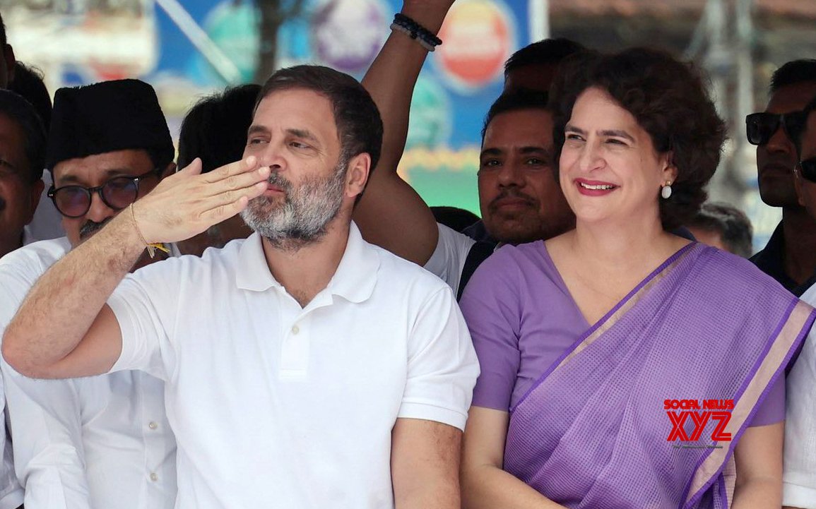 Wayanad: la candidata al Congreso Priyanka Gandhi Vadra realiza una gira antes de presentar los documentos de nominación - #Gallery