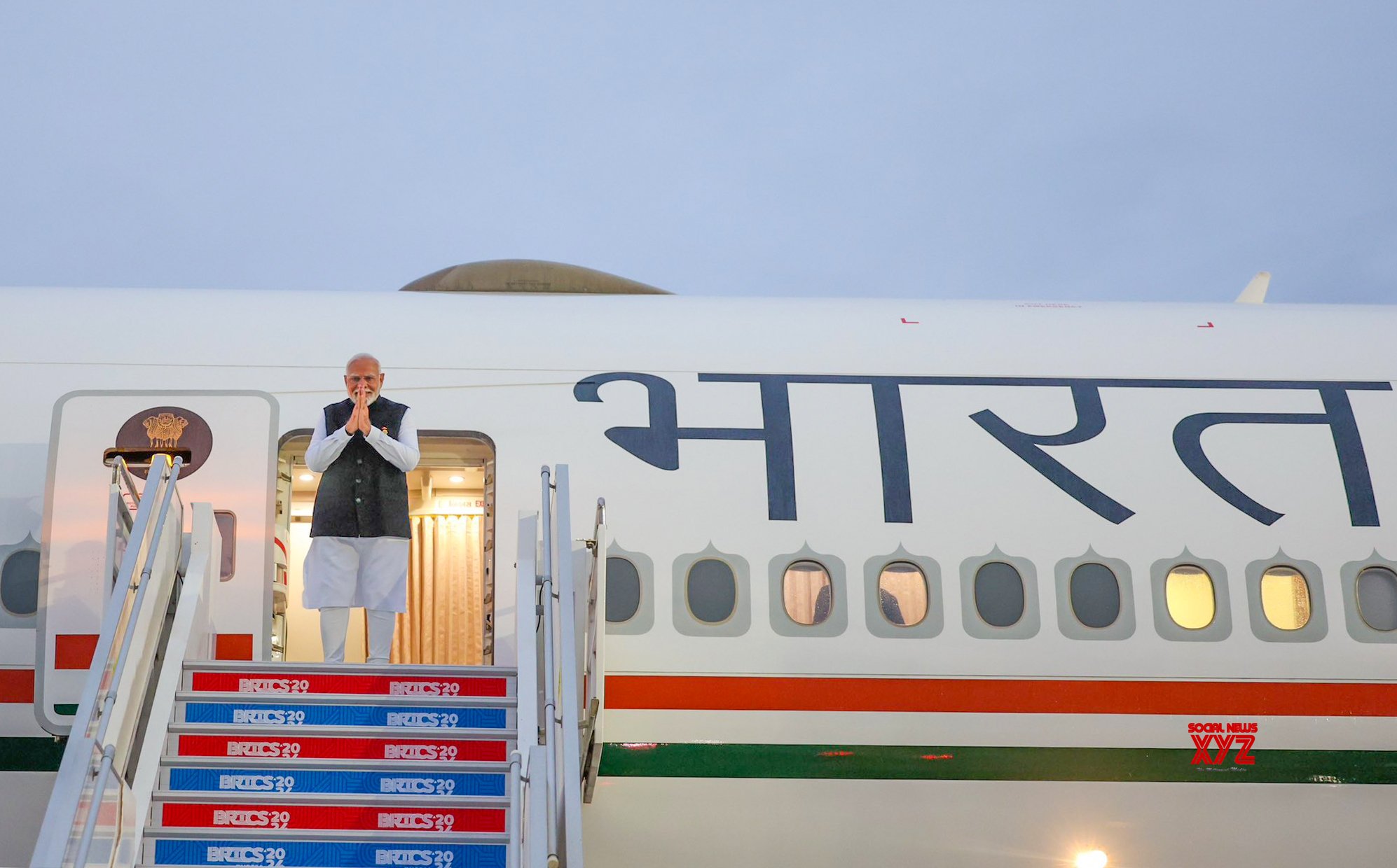 Kazán: el primer ministro Narendra Modi vuela a Delhi #Galería