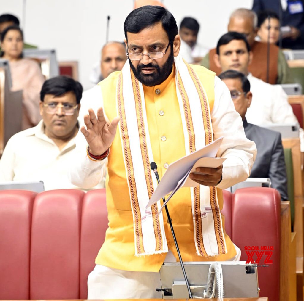 Chandigarh: Haryana CM Nayab Singh Saini being administered oath as the member of Haryana Legislative Assembly - #Gallery