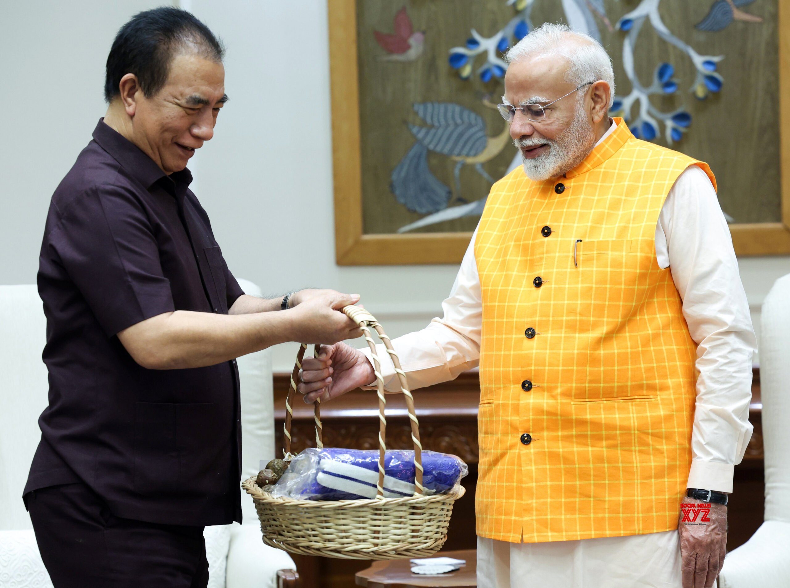 Nueva Delhi: Mizoram CM Lalduhoma se reúne con el primer ministro Modi #Galería