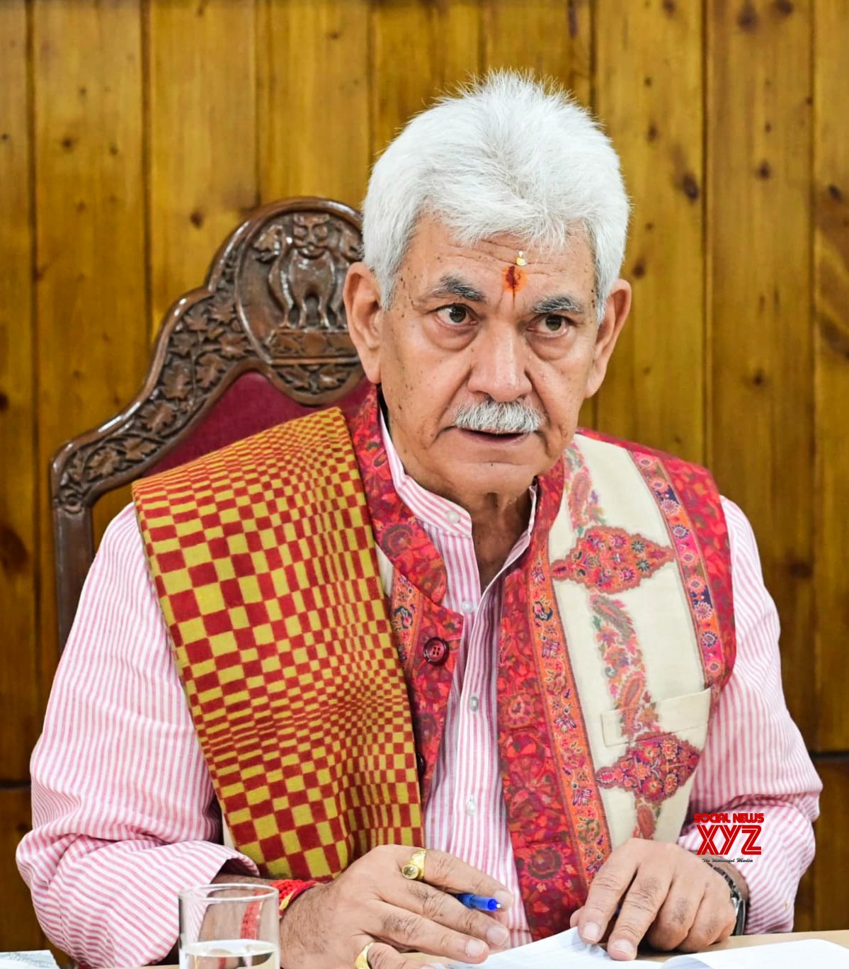 Srinagar: el vicegobernador Manoj Sinha se prepara para Rashtriya Ekta Diwas #Galería