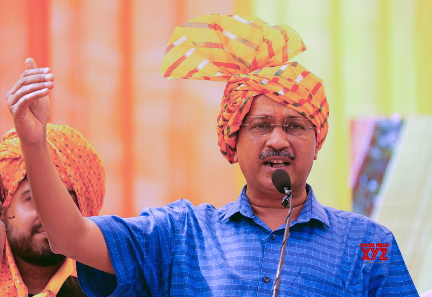 Nueva Delhi: Arvind Kejriwal asiste a Shobha Yatra - #Gallery