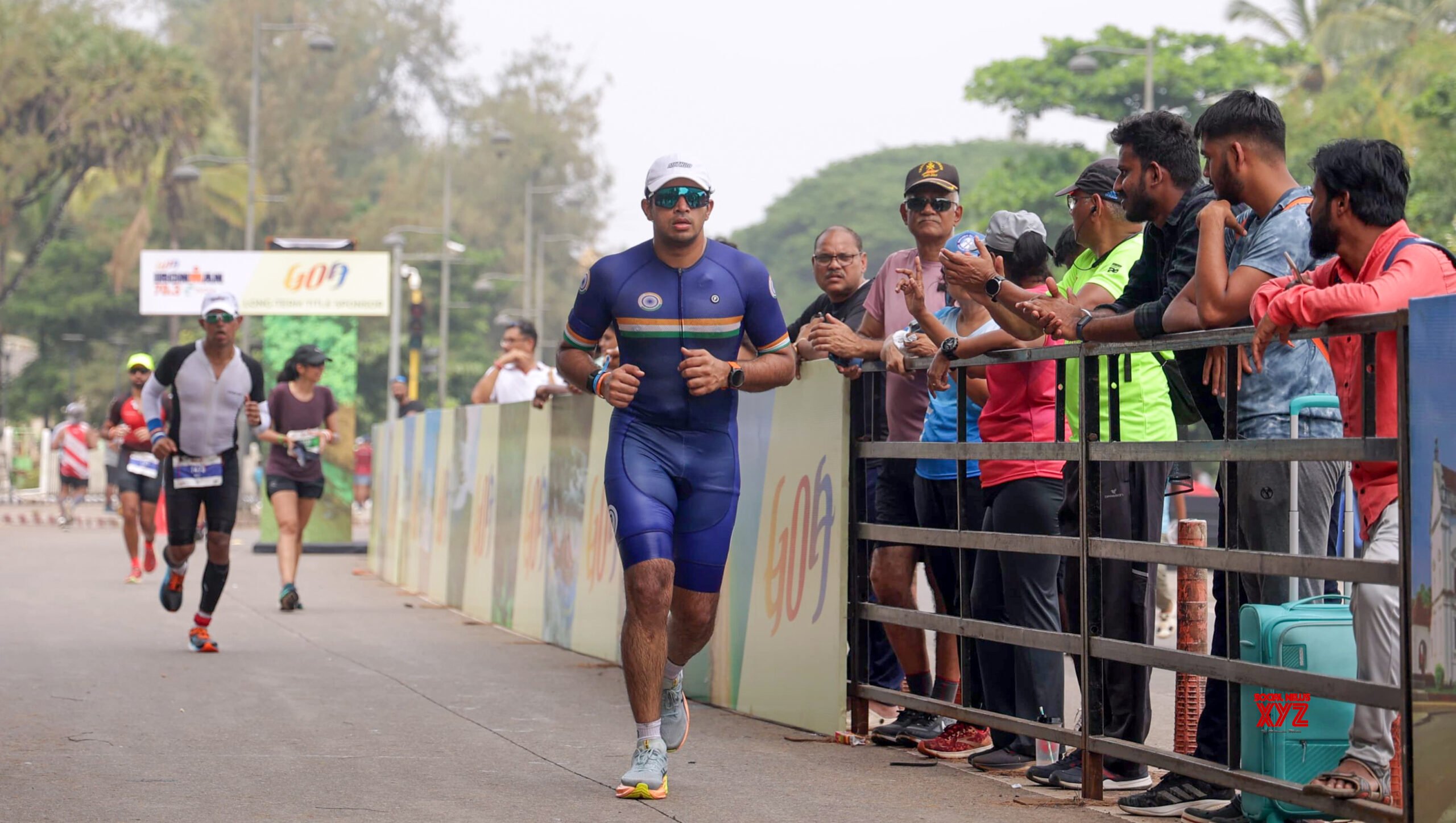 Panaji: BJP MP Tejasvi Surya participates in the 2024 IRONMAN 70.3 triathlon - #Gallery