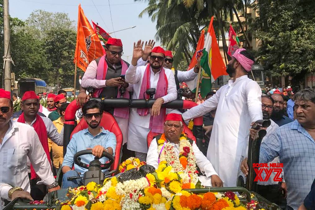 Mumbai: Roadshow para el candidato del Partido Samajwadi – #Gallery