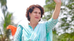 Wayanad: Congress General Secretary and party candidate Priyanka Gandhi Vadra during the election rally ahead of Wayanad by-election in Thiruvambady, Wayanad, on Tuesday, October 29, 2024. (Photo: IANS)