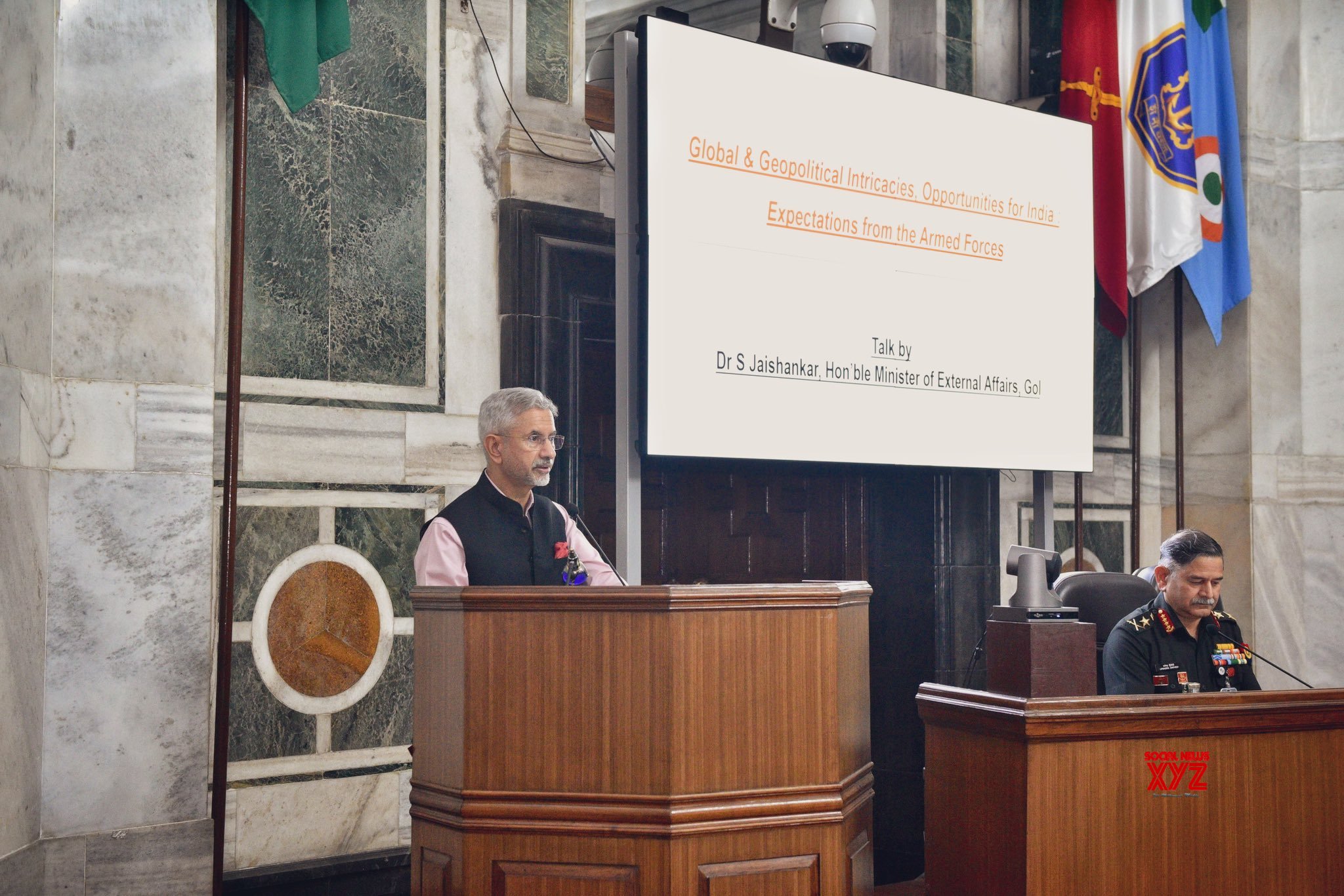 Nueva Delhi: EAM S. Jaishankar en la Conferencia de Jefes del Ejército #Galería