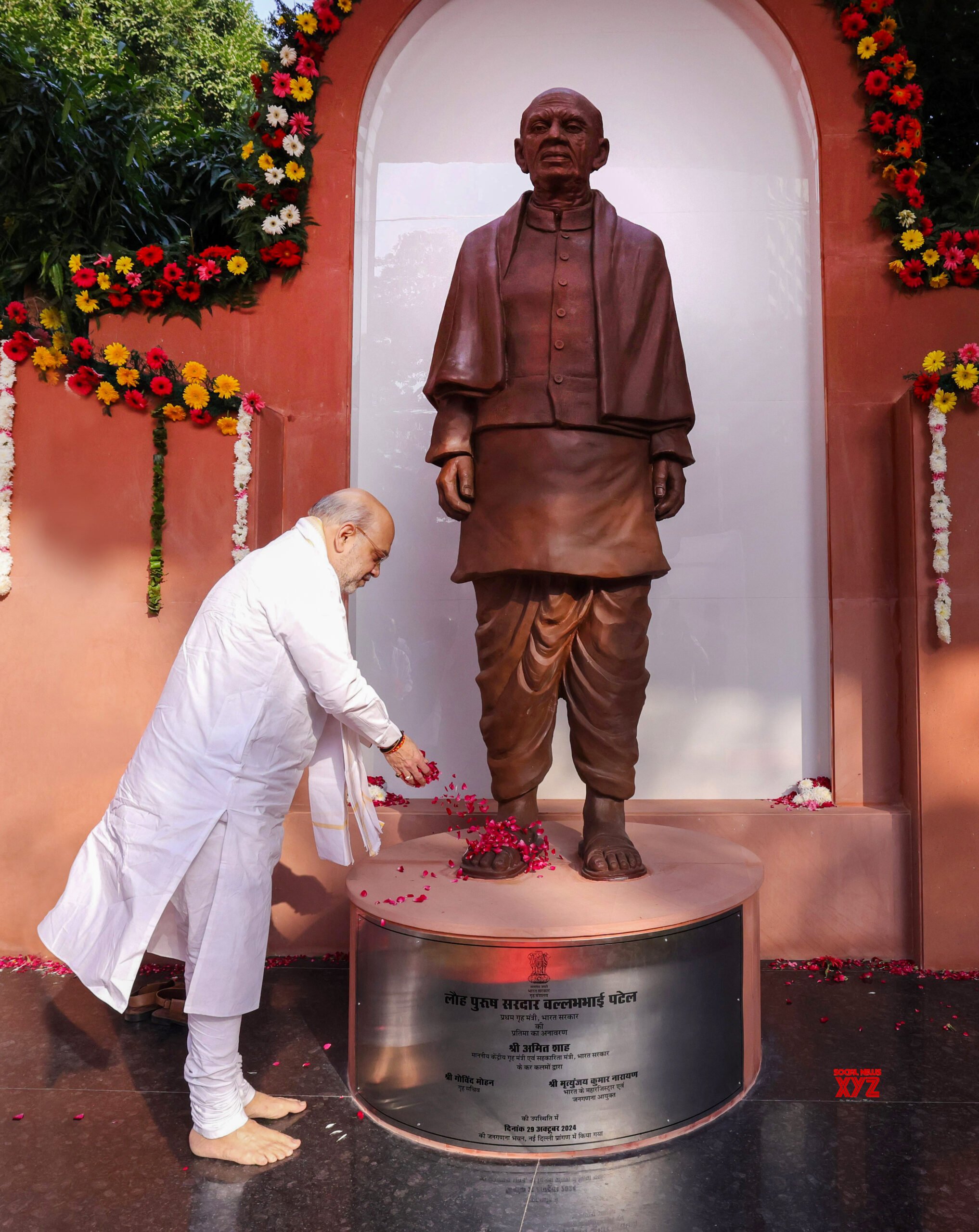 Nueva Delhi: el ministro del Interior, Amit Shah, devela la estatua de Sardar Vallabhbhai Patel – #Gallery