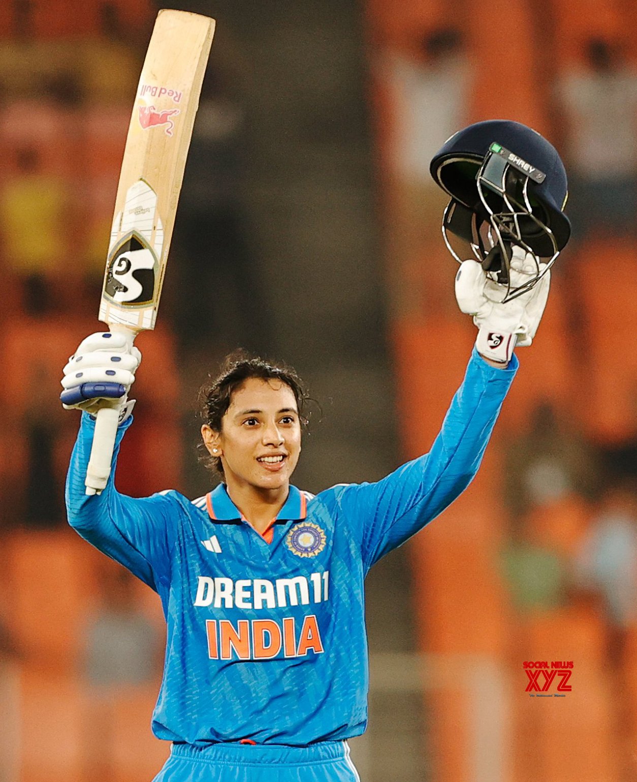 Ahmedabad: Smriti Mandhana de la India celebra su siglo #Galería