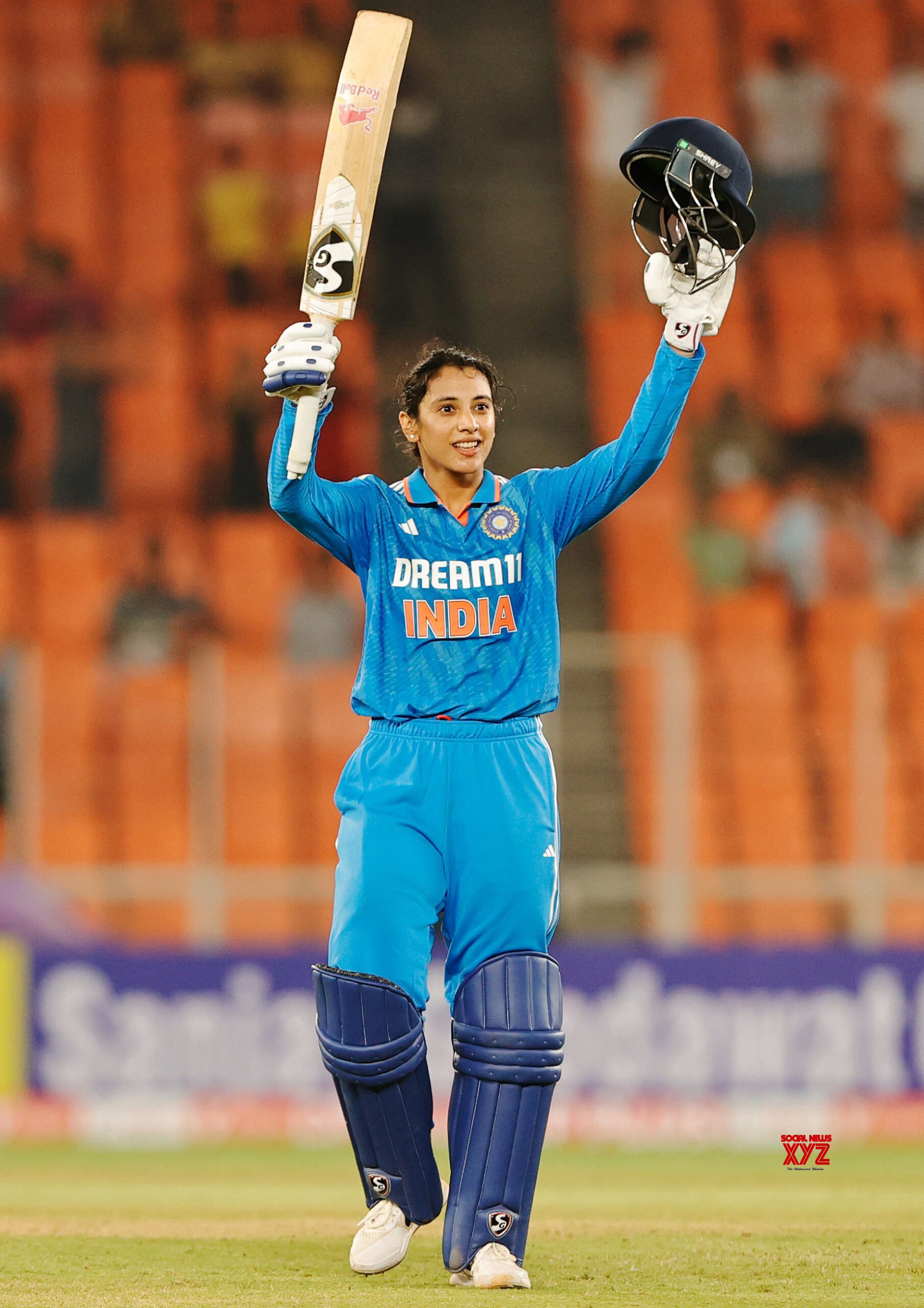 Ahmedabad: Smriti Mandhana de la India celebra su siglo #Galería