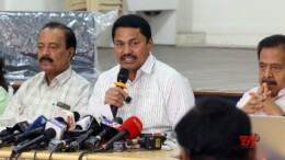 Mumbai: Maharashtra Congress chief Nana Patole speaks at the launch of the booklet 'Bhrashtyuti Maharashtrachi Durgati' and the campaign song 'Yanda Panja' at Tilak Bhavan, Maharashtra Pradesh Congress Committee office in Mumbai, on Wednesday, October 30, 2024. (Photo: IANS)