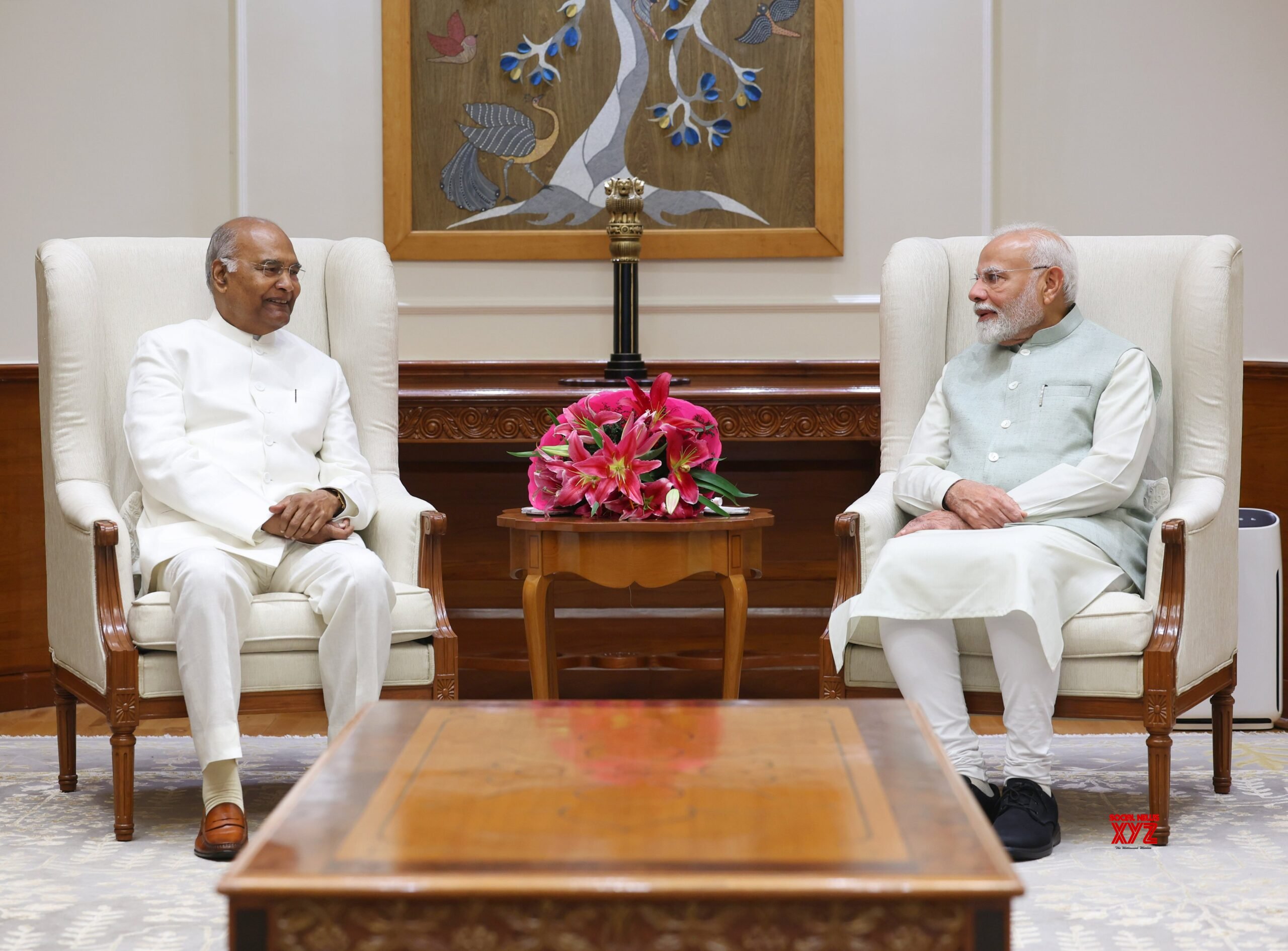 Nueva Delhi: el ex presidente Ram Nath Kovind se reúne con el primer ministro Narendra Modi - #Gallery