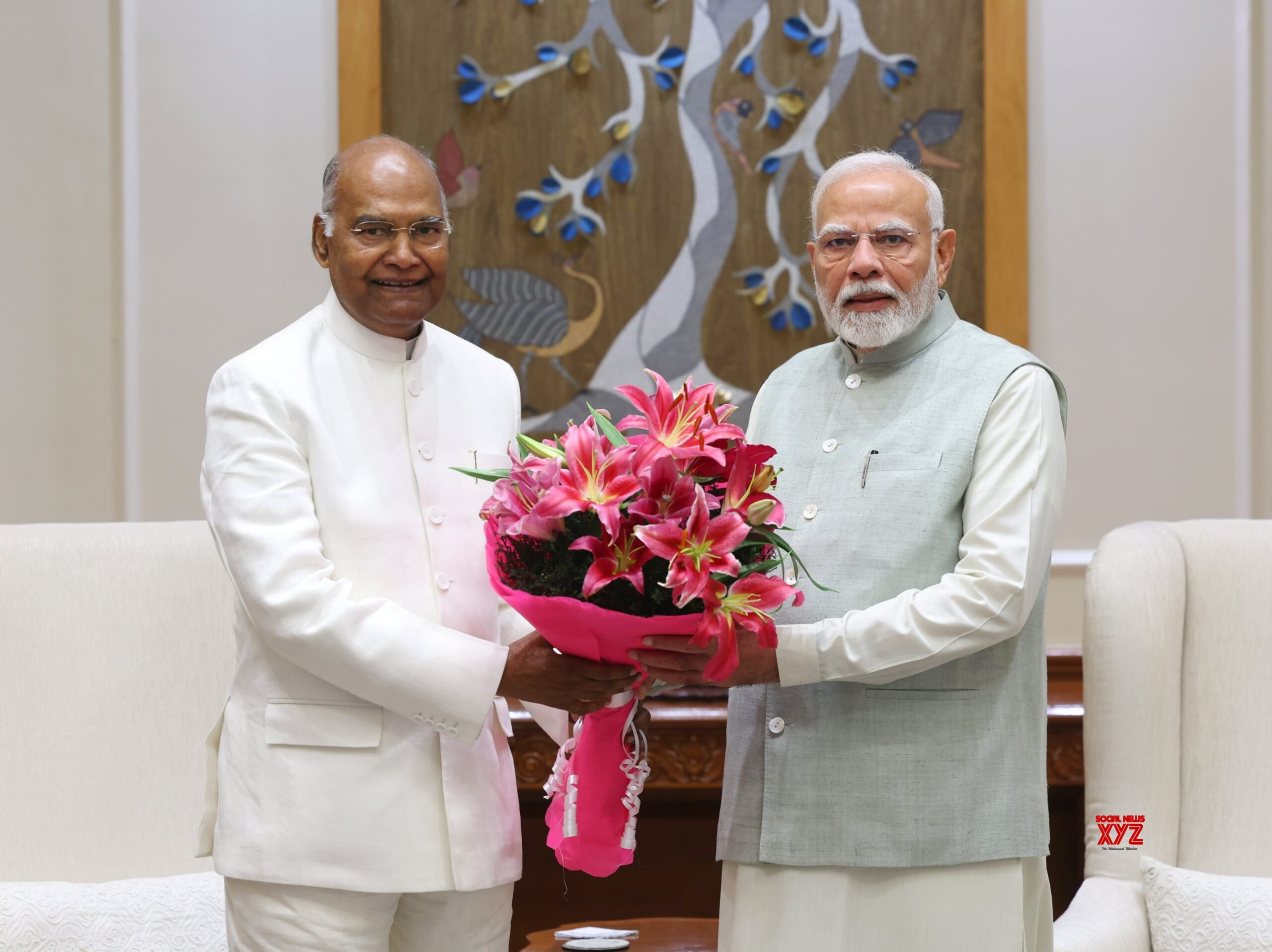 Nueva Delhi: el ex presidente Ram Nath Kovind se reúne con el primer ministro Narendra Modi – #Gallery