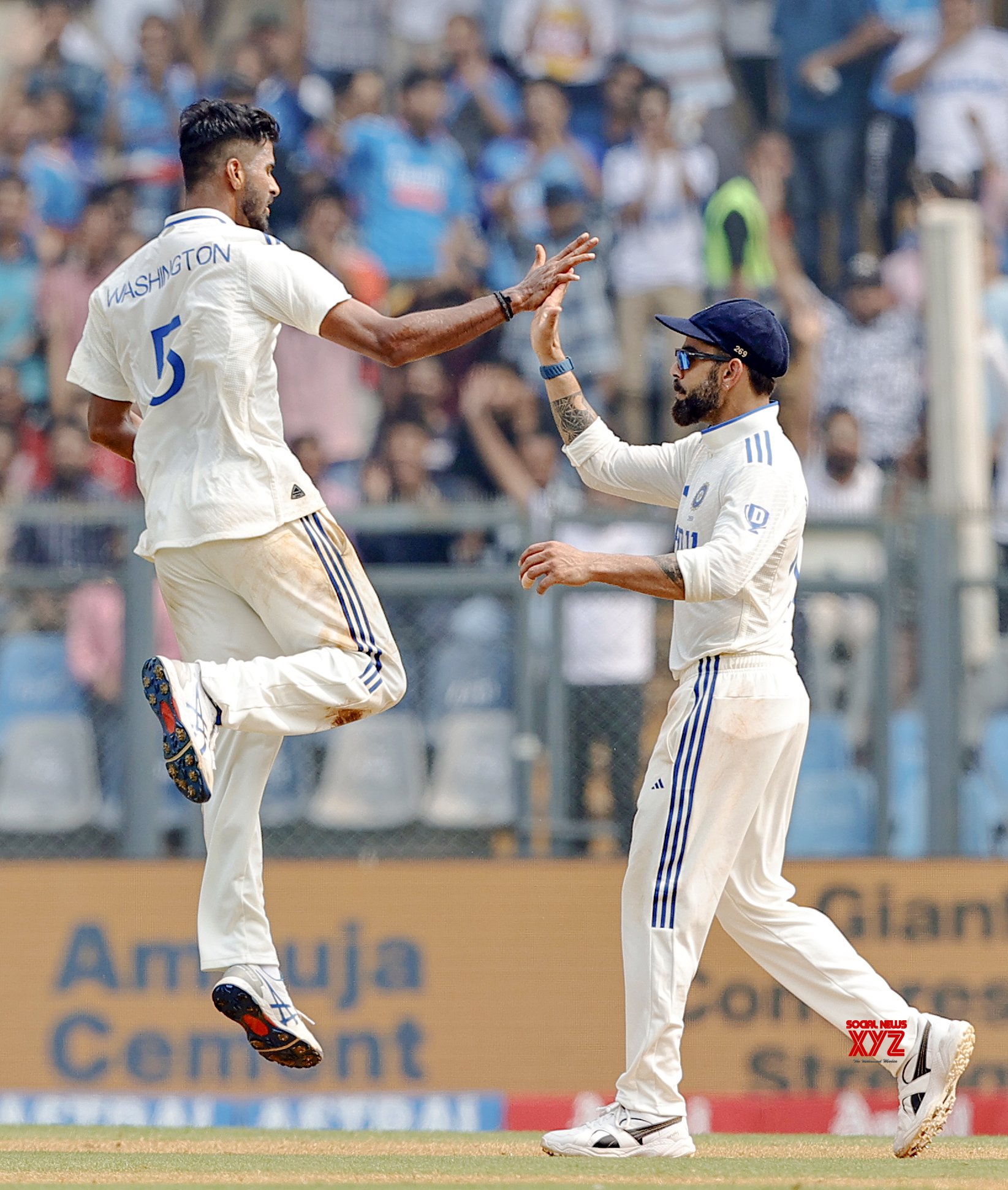 Mumbai: primer día del tercer Test Match entre India y Nueva Zelanda #Galería