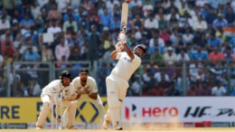 Mumbai: India's Rishabh Pant plays a shot during the third day of the third cricket Test match between India and New Zealand at Wankhede Stadium in Mumbai on Sunday, November 3, 2024. (Photo: IANS/@BCCI)