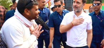 Raebareli: Congress leader and Leader of Opposition Rahul Gandhi arrives to attend the 'DISHA' meeting organized at Bachat Bhawan in Parliamentary Constituency Raebareli on Tuesday, November 05, 2024. (Photo: IANS)