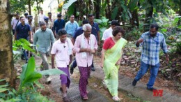 Wayanad: Congress General Secretary Priyanka Gandhi interacts with farmers in Wayanad on Tuesday, November 05, 2024. (Photo: IANS)