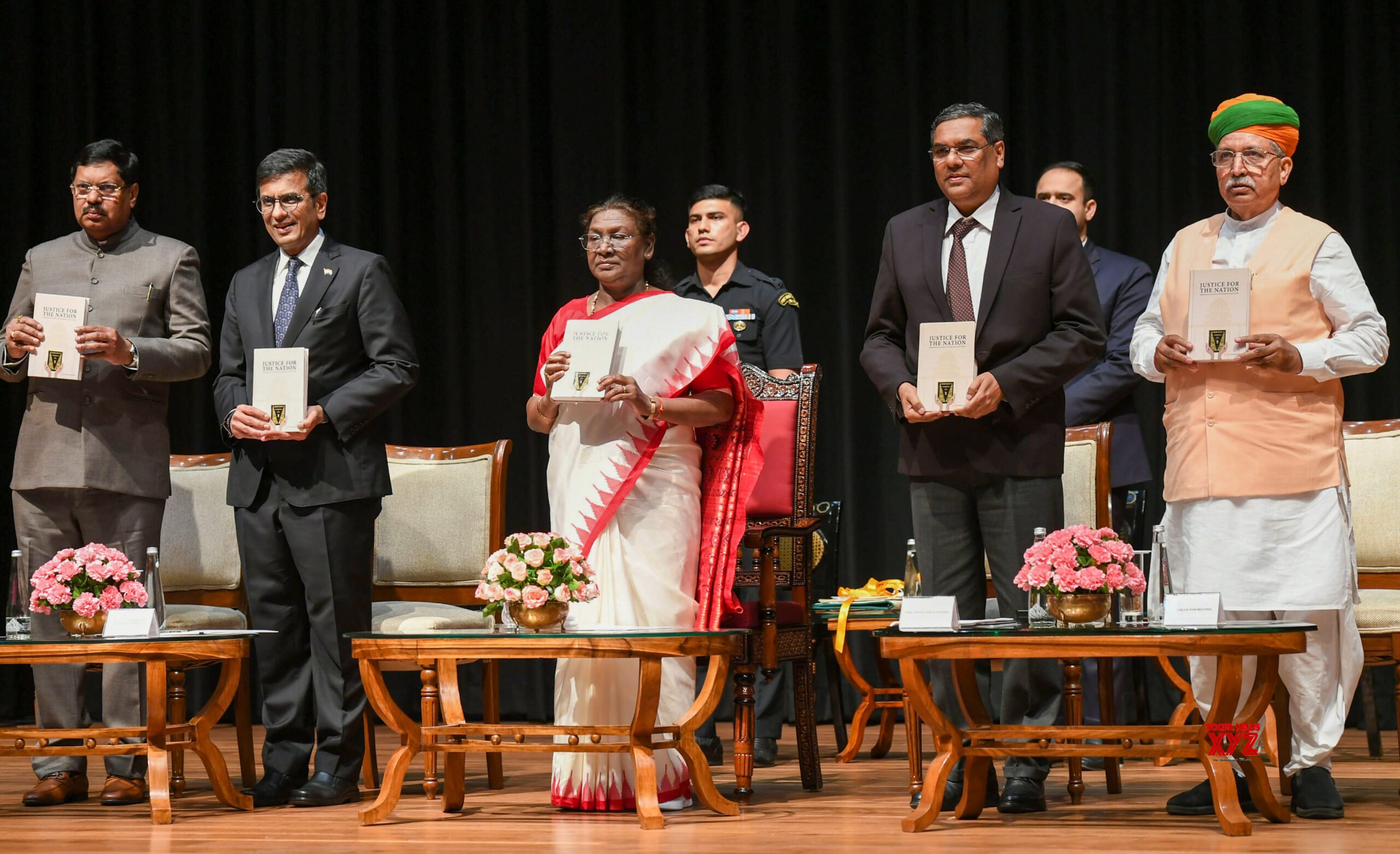 New Delhi: President Droupadi Murmu releases three publications of the Supreme Court of India - #Gallery