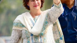 Malappuram: Congress General Secretary Priyanka Gandhi attends a corner meeting ahead of Wayanad by-polls elections at Pookottumpadam in Malappuram district of Kerela on Wednesday, November 06, 2024. (Photo: IANS)