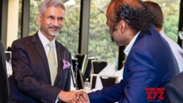 Sydney: External Affairs Minister S. Jaishankar meets members of the Indian diaspora and MPs at the NSW Parliament in Sydney on Thursday, November 7, 2024. (Photo: IANS)