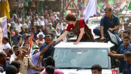 Wayanad: Congress candidate Priyanka Gandhi Vadra during an election campaign for the by-polls in Wayanad on Thursday, November 7, 2024. (Photo: IANS)