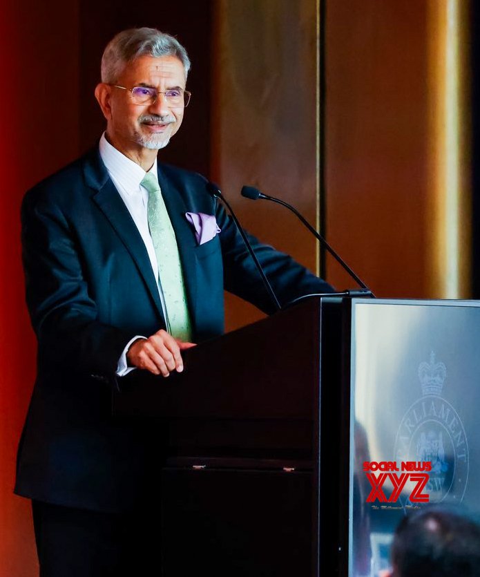 Sydney: EAM S. Jaishankar speaks during an interaction session with members of the Indian diaspora and MPs - #Gallery