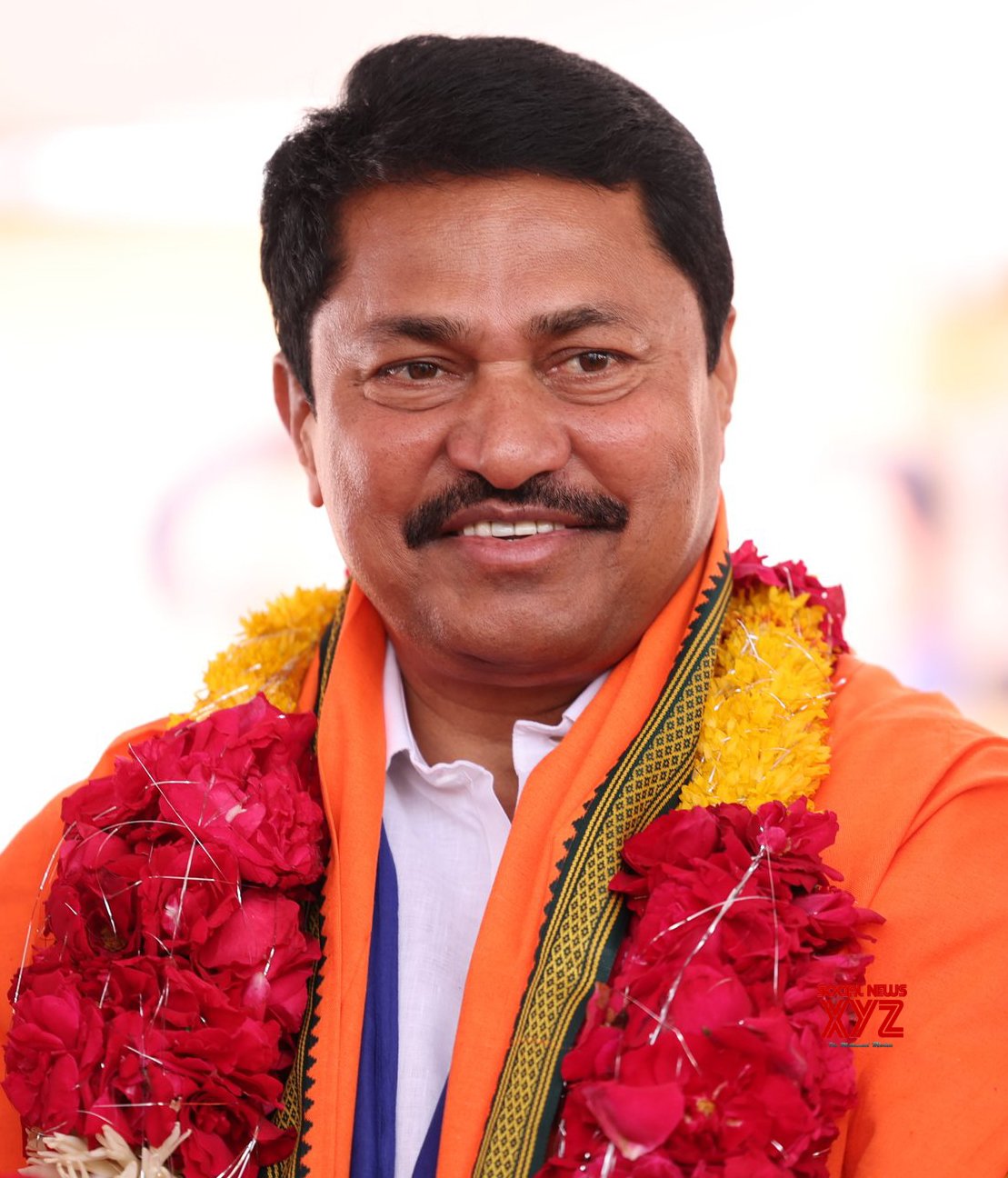 Nanded: Congress State President Nana Patole attends an election rally in support of party candidate Ravindra Vasantrao Chavan #Gallery