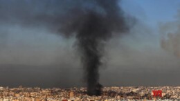 Lebanon: Smoke rises following Israeli airstrikes in Beirut's southern suburb, Lebanon, on Sept. 28, 2024. Israel launched fresh attacks on targets in Beirut's southern suburb of Dahieh early Saturday, saying it was targeting Hezbollah weapons stored under civilian buildings. (IANS/Xinhua)