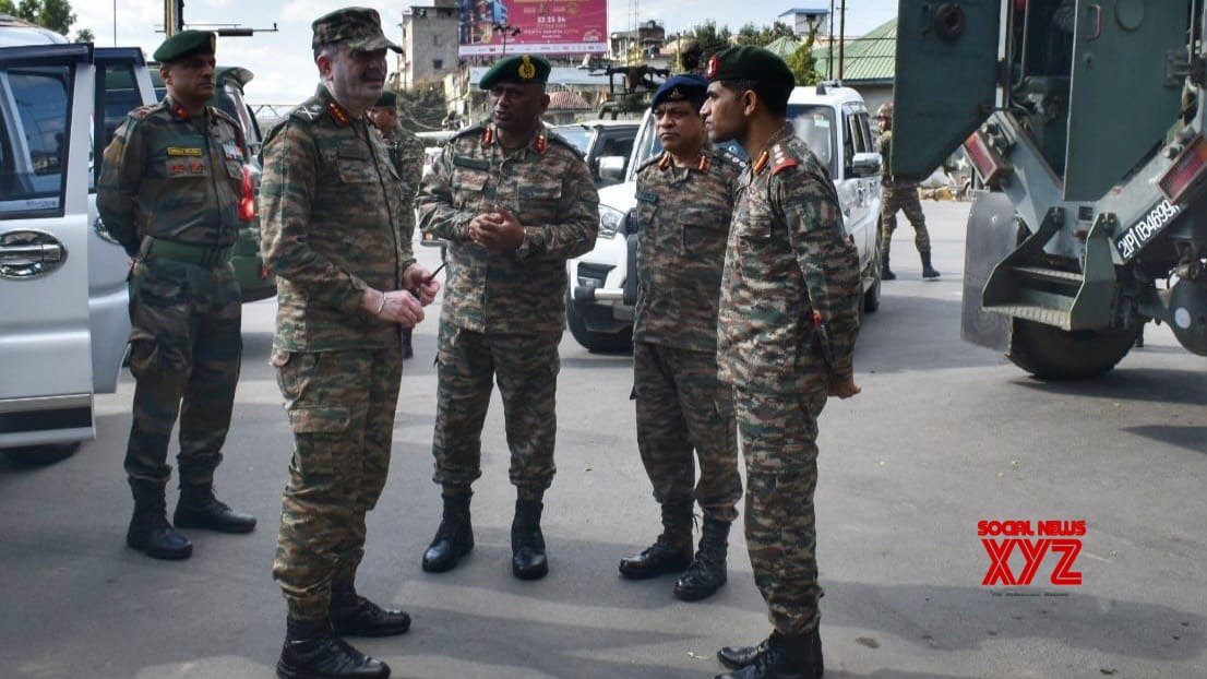 Manipur: Army, other forces conduct flag march in Imphal as fresh tensions flare up in Jiribam