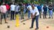 Jamshedpur: Jharkhand Minister and Congress candidate Banna Gupta enjoys a game of cricket to unwind ahead of the Jharkhand Assembly election results #Gallery